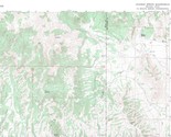 Jacksons Spring, Nevada 1967 Vintage USGS Topo Map 7.5 Quadrangle Topogr... - $23.99