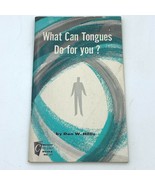 What Can Tongues do for Your Don W Hillis 1963 Moody Compact Booklet #35... - £7.02 GBP
