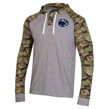 Penn State Nittary Lions Men&#39;s Large Long Sleeved Hooded Shirt - £15.26 GBP