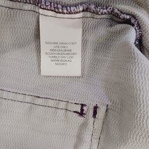 St. John’s Bay RN#93677 Women’s M Faded Purple Full Button Denim Jacket Pockets image 5