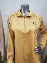 UC CAL DAVIS WOMEN&#39;S LONG SLEEVE QUARTER ZIP SHIRT ASSORTED SIZES #407 GOLD - £12.18 GBP