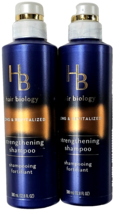 HB Hair Biology Long &amp; Revitalized Strengthening Shampoo Remove Buildup 12.8oz - £23.91 GBP