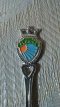Florida FL Small Collectible Spoon Sunshine State W Case Mini Souvenir Heart Sun - £13.37 GBP
