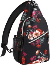 Mosiso Crossbody Shoulder Bag, Travel Hiking Daypack, Cottonrose. - £31.59 GBP