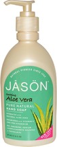 Jason Natural Products Aloe Vera Liquid Satin Soap,16 Fl Oz (Pack of 6) - £76.39 GBP