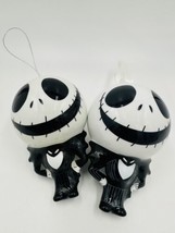 Hallmark Disney Jack Skellington Nightmare Before Christmas Decoupage Ornament 2 - £11.07 GBP