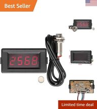 DC 12V 4 Digital Red LED Counter Meter Up Down+Hall Proximity Switch Sen... - $28.26