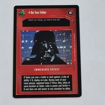 Star Wars SWCCG I Am Your Father Cloud City Dark Side Black Border - £1.01 GBP