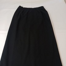 Kasper & Co Women's Back Zip & Slit Pull-On Black Straight & Pencil Skirt Size 8 image 7