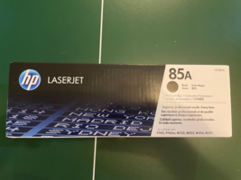 HP 85A CE285A Black LaserJet Toner Print Cartridge OEM Genuine Factory S... - $710.71 MXN