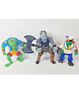 Vintage TMNT Figure Lot Genghis Frog Midshipman Rocksteady Mirage Playmates - €21,45 EUR