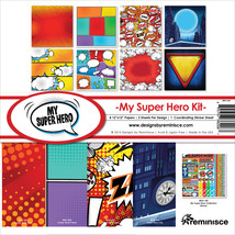 Reminisce Collection Kit 12&quot;X12&quot;-My Super Hero - £16.39 GBP