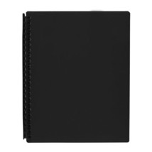 Tudor A4 Matte 20 Pocket Refillable Display Book - Black - $19.31
