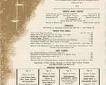 The Gold Room Breakfast Menu Sahara Hotel Las Vegas Nevada 1960&#39;s - £37.86 GBP
