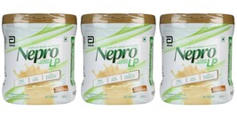 Abbott Nepro LP Powder Vanilla 3X400gm For Renal Impairment &amp; Dialysis P... - £70.65 GBP