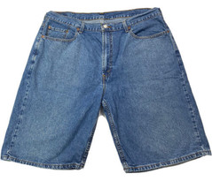 Levis Strauss 569 Shorts , Mens Size 40,  Blue Loose Fit Casual Denim Jean  L@@k - £13.34 GBP