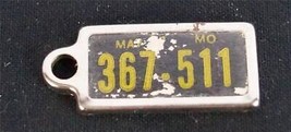 Vintage Missouri Disabled American Vets Veterans License Tag - £7.73 GBP