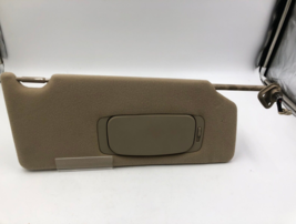 2005-2012 Toyota Avalon Passenger Sun Visor Tan Illuminated OEM A04B12029 - $44.99