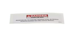 Fits Henny Penny 96881C Label/Decal, Danger, Overflow Risk for PXE-100 - $47.08