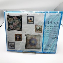 Creative Circle Roses Pillow Top Kit 1400 14 x 14 in Vintage New Sealed - £22.89 GBP