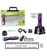 Andis Pulse ZR II Purple Galaxy CLIPPER KIT#10 CeramicEdge BLADE,CASE*2 ... - $771.07 CAD