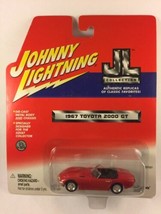 Johnny Lightning JL Collection &#39;67 1967 Toyota 2000 GT Red Die-cast 1/64... - $24.76