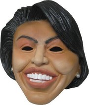 Michelle Obama Mask 1/2 Political First Lady Adult Halloween Costume TA512 - £23.16 GBP