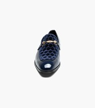 Stacy Adams Sprague Moc Toe Bit Slip On Shoes Navy 25732-410 image 6