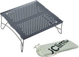 iClimb Mini Solo Folding Table Ultralight Compact for Backpacking Camping Hiking - £30.62 GBP
