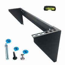 19 Inch 2U Heavy Duty Vertical Wall Mountable Rack And 125 Lb Wall Mount... - £51.10 GBP