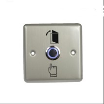 Stainless Steel Lighted Door Push Button Control Station Switch Access S... - $13.87