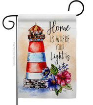 Home Is Light - Impressions Decorative Garden Flag G157071-BO - $19.97