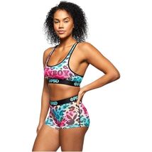PSD Women's Wild Bunny Sports Bra, Multi, Size Medium - $19.79