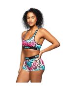 PSD Women's Wild Bunny Sports Bra, Multi, Size Medium - $19.79
