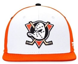 Anaheim Ducks Fanatics Special Edition 2.0 Snapback Hat - White - OSFA - £24.02 GBP