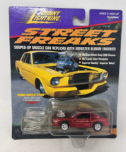 Johnny Lightning 1994 Ford Mustang Street Freaks Muscle Car +Wheelie Stand - $8.95