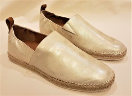 Kenneth Cole/Gentle Souls A-Line Espadrille Flat Shoes Sz,9M Ice - $79.97