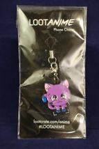 Loot Crate Loot Anime Purple Cat Phone Charm NIP - £1.95 GBP
