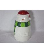 Hallmark Ceramic Snowman Cookie Jar 2015 VIP Gift Christmas - £12.69 GBP