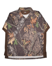 Under Armour Polo Shirt Mens 3XL Mossy Oak Break Up Camouflage Hunting - $19.60