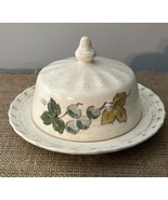 Metlox Vernon Ware Vineyard Grapes Leaves Poppytrail Butter Cheese Dish ... - £15.37 GBP