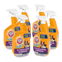 32 Oz. Pet Stain and Odor Eliminator Spray (6-Pack) - $33.78