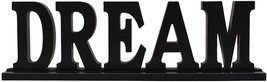 Rustic Wood Dream Sign for Home Decor, Decorative Wooden Cutout Word Decor Frees - £14.13 GBP