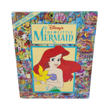 Vintage 1993 Walt Disney&#39;s The Little Mermaid Ariel Look And Find Book - £14.94 GBP