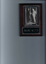 BABE RUTH PLAQUE BASEBALL NEW YORK YANKEES NY MLB   C2 - £0.00 GBP