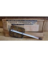 Vintage 1950s Roast Meat Thermometer TCA Co USA Glass Aluminum in Origin... - $494.97 MXN