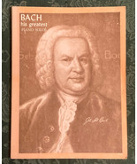 Bach His Greatest Piano Solos sheet music book vintage 1971 songbook - €6,79 EUR