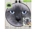 Bucilla Photographic 6&quot; Stamped Embroidery Kit, Cat Eyes, Includes 4-Col... - £12.86 GBP