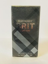 Burberry Brit For Men Eau De Toilette 3.3 oz / 100 ml Spray - £34.18 GBP