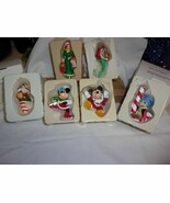  Grolier Disney Holiday Character Ornaments - $18.00